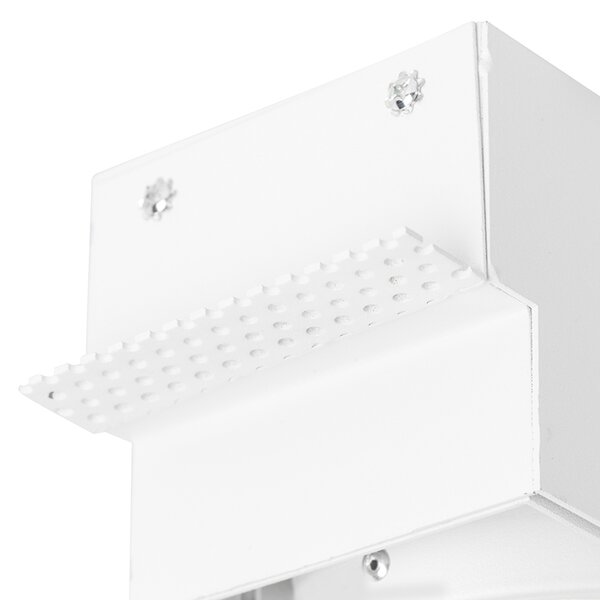 Chytré zapuštěné bodové svítidlo bílé bez okrajů vč. 2 WiFi GU10 - Oneon 2