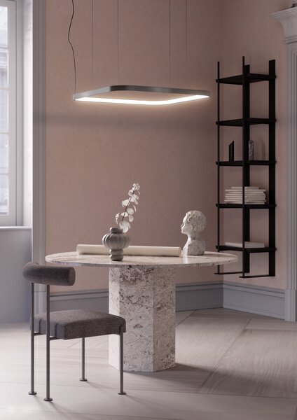 Redo Závěsné LED svítidlo ORION š: 750mm, 58W Barva: Černá, Stmívání, řízení: TRIAC