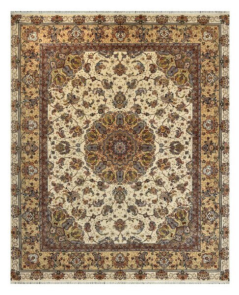 ORIENTÁLNÍ KOBEREC, 70/140 cm krémová, béžová Cazaris - Orientální koberce