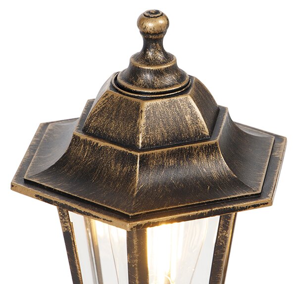 Venkovní lampa starožitné zlato 42 cm IP44 - New Haven