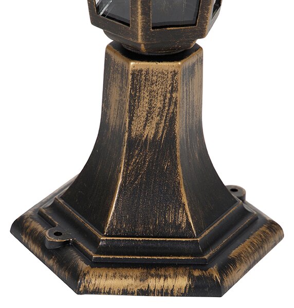 Venkovní lampa starožitné zlato 42 cm IP44 - New Haven