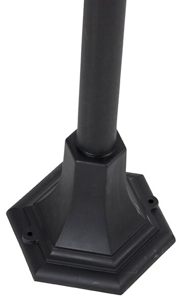 Klasická lucerna černá 122 cm IP44 - Capital