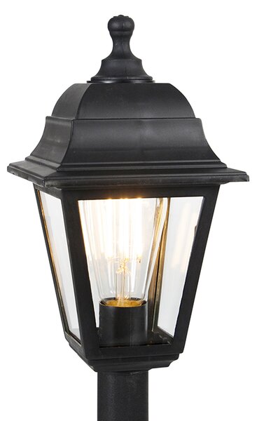 Klasická lucerna černá 122 cm IP44 - Capital