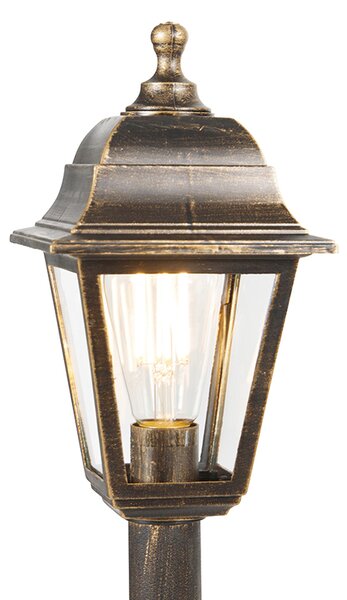 Klasická lucerna starožitné zlato 122 cm IP44 - Capital