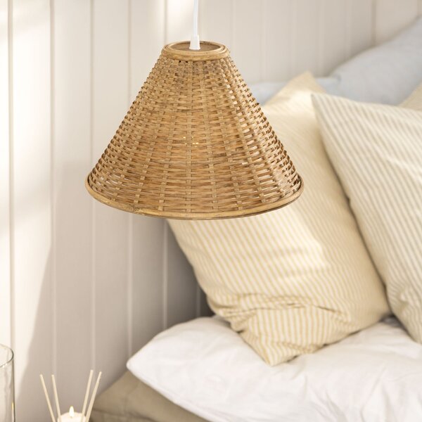 Závěsná lampa Bamboo Braided 30 cm