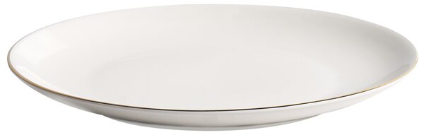 Sada 12 kusů nádobí CUMIN Porcelán Krémově bílá/Zlatá