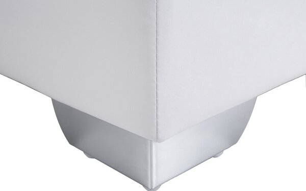 HezkýNábytek.cz Manželská postel Boxspring 180 cm PREMIER (s matracemi) (bílá). 1007429