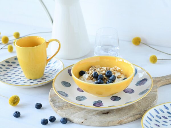 KOMBINOVANÁ SOUPRAVA, 16dílné, kamenina Creatable - Online Only nádobí, Online Only