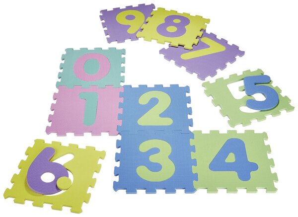PĚNOVÉ PUZZLE NA ZEM My Baby Lou - Puzzle a pěnové puzzle