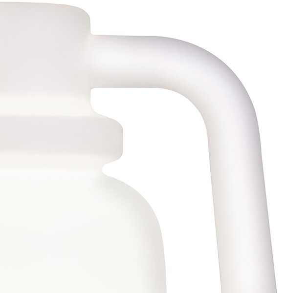 Stojací lampa bílá 110 cm IP44 - Storm Extra Large
