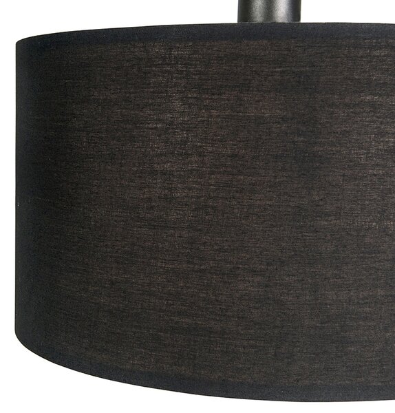 Chytrá moderní oblouková stojací lampa černá vč. WiFi G95 - Vinossa
