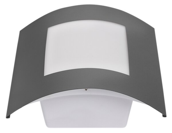 Chytré venkovní nástěnné svítidlo antracitové vč. WiFi A60 - Emmerald