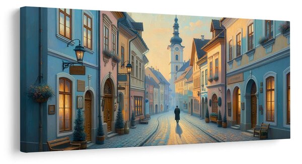 Obraz historická městská ulice