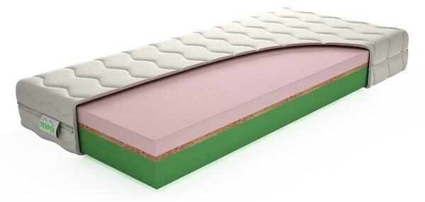 TEXPOL Pohodlná matrace ELASTIC - oboustranná matrace s různými stranami tuhosti 120 x 210 cm