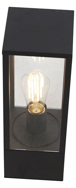 Průmyslová stojací lampa černá 40 cm IP44 - Charlois