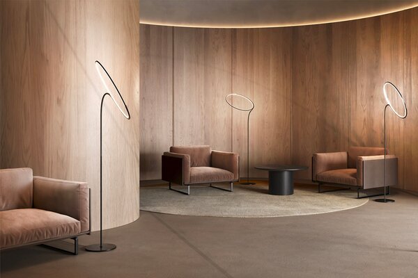 KDLN designové stojací lampy Poise Floor