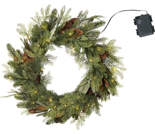 Svítící vánoční věnec Mixi Ø 60 cm