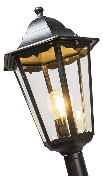 Klasická venkovní stojací lampa černá 170 cm IP44 - New Orleans 1