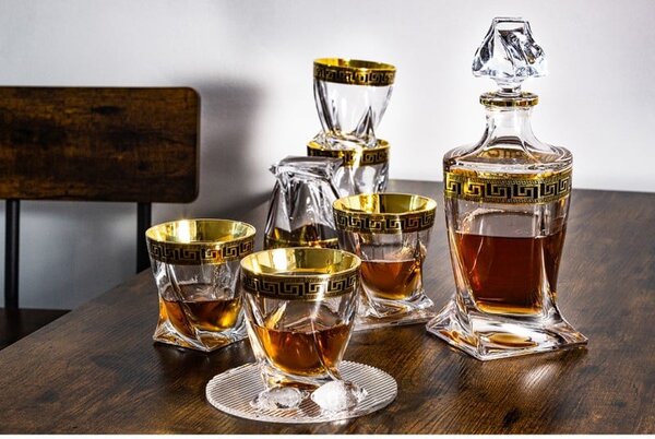 BOHEMIA QUADRO VERSO GOLD WHISKY SADA 1+6 KS