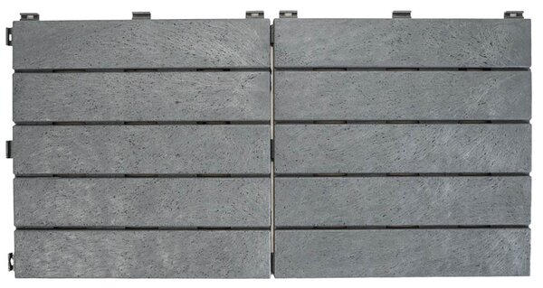 Multy home Gumová dlaždice NATURAL STONE 30 x 30 cm, šedá MHEU5100446, 1 ks 4016.91.00