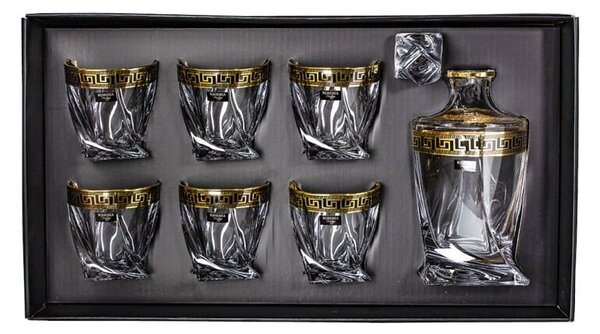 BOHEMIA QUADRO VERSO GOLD WHISKY SADA 1+6 KS
