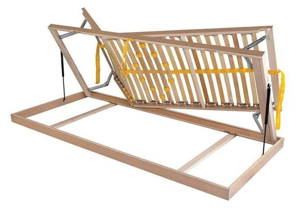 Ahorn DUOSTAR Kombi P HN PRAVÝ - polohovací postelový rošt výklopný z boku 80 x 200 cm