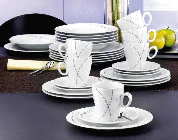 DEZERTNÍ TALÍŘEK Trio Highline 23 cm Seltmann Weiden - Dezertní talíře