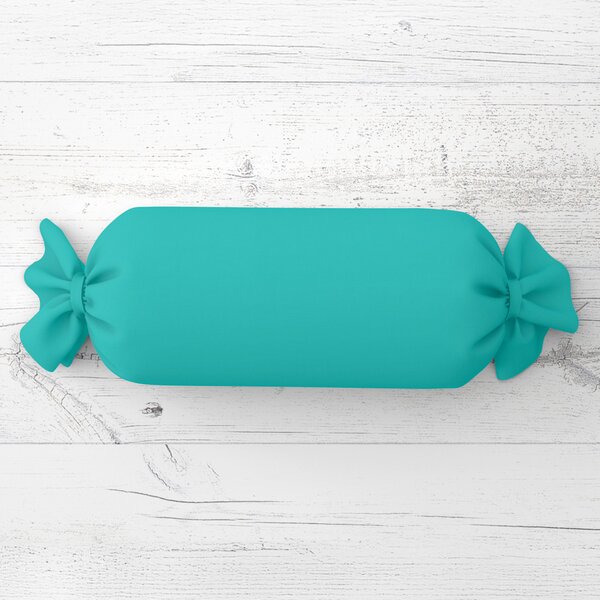 Biante Polštář válec bonbon Rongo RG-020 Tyrkysový 15x40 cm