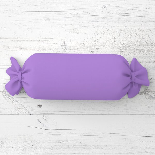 Biante Polštář válec bonbon Rongo RG-038 Světle fialový 15x40 cm