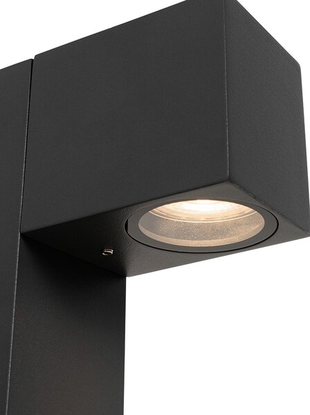 Průmyslové stojací venkovní svítidlo antracitové 30 cm IP44 - Baleno