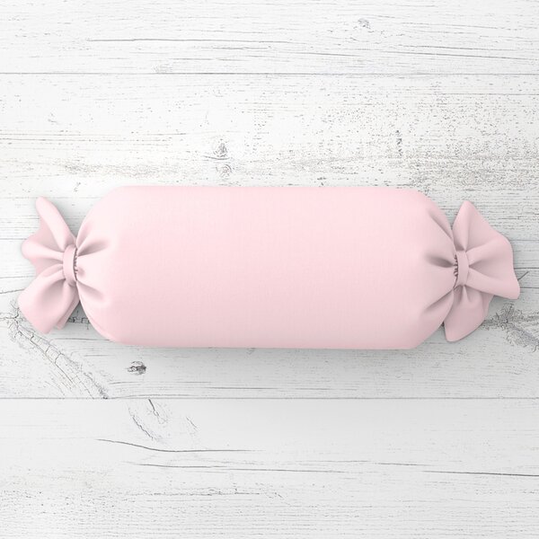 Biante Polštář válec bonbon Rongo RG-062 Cukrově růžový 15x40 cm