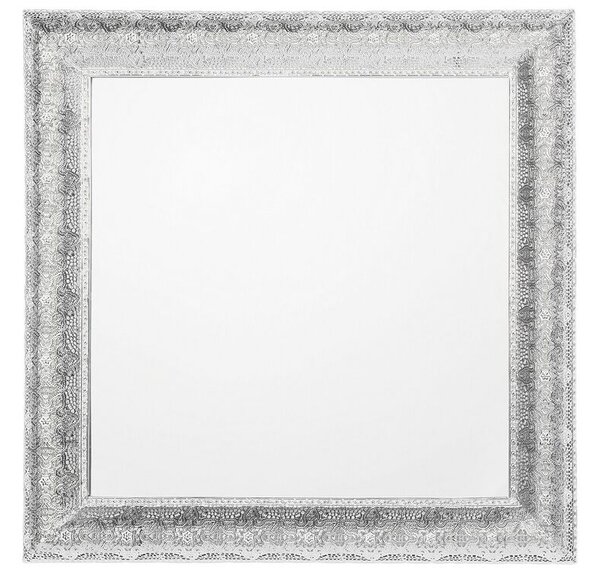 Nástěnné zrcadlo Beliani Carvina (stříbrná). 1076001