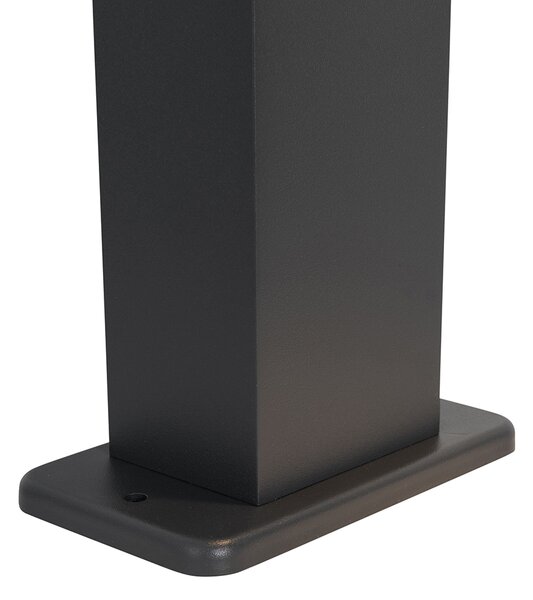 Chytrá venkovní stojací lampa antracitová 65 cm IP44 vč. WiFi GU10 - Baleno