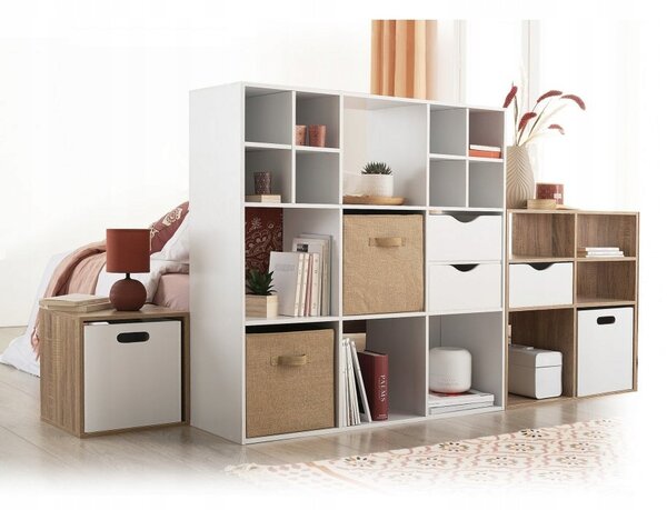 Regál 5five Simply Smart 34,5 cm x 67,5 cm x 32 cm bílý