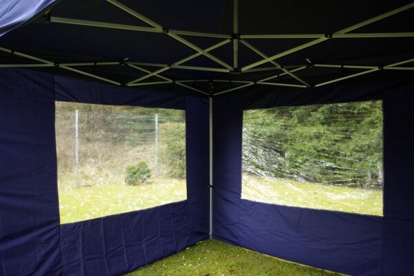 PROFI Zahradní párty stan, nůžkový, bílý, 3 x 6 m