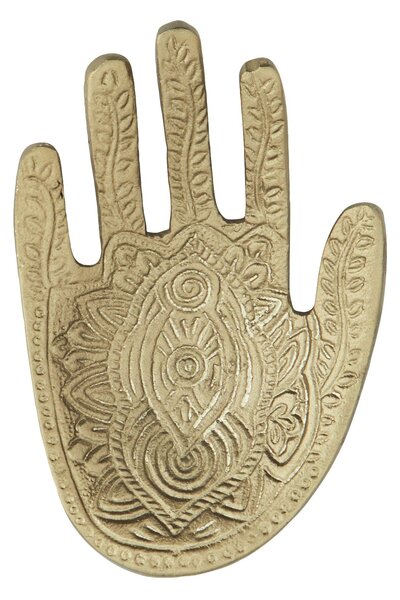 Dekorativní tácek Aluminum Hamsa