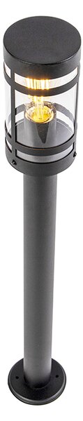 Moderní venkovní lampa černá 80 cm IP44 - Gleam