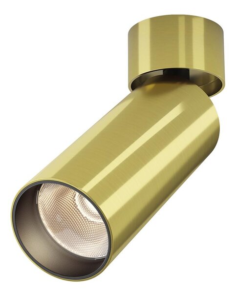Maytoni Stropní LED svítidlo FOCUS, v. 16 cm, 12W Barva: Černá, Teplota světla: 4000K - denní bílá, Stmívání, řízení: ON/OFF (bez stmívání)