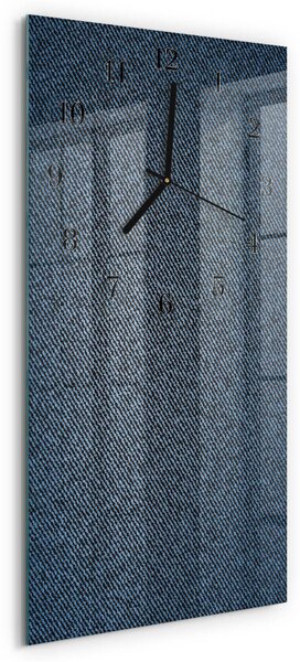Skleněné hodiny vertikální Plast zsppc-30x60-00171351