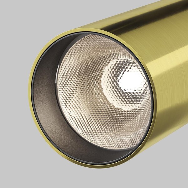 Maytoni Stropní LED svítidlo FOCUS, v. 16 cm, 12W Barva: Černá, Teplota světla: 4000K - denní bílá, Stmívání, řízení: ON/OFF (bez stmívání)