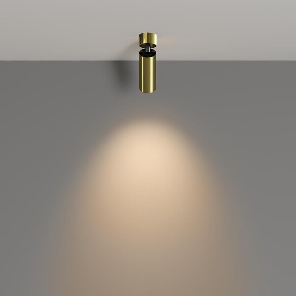 Maytoni Stropní LED svítidlo FOCUS, v. 16 cm, 12W Barva: Černá, Teplota světla: 4000K - denní bílá, Stmívání, řízení: ON/OFF (bez stmívání)