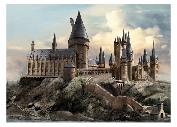 Dětská fototapeta Harry Potter Hogwarts 252 x 182 cm, 4 díly