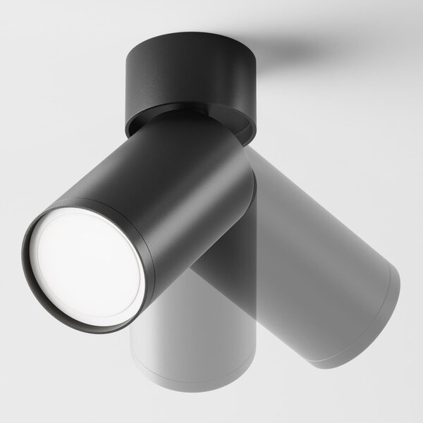 Maytoni Moderní stropní svítidlo FOCUS S, v. 12,8 cm, 1xGU10 Barva: Černá