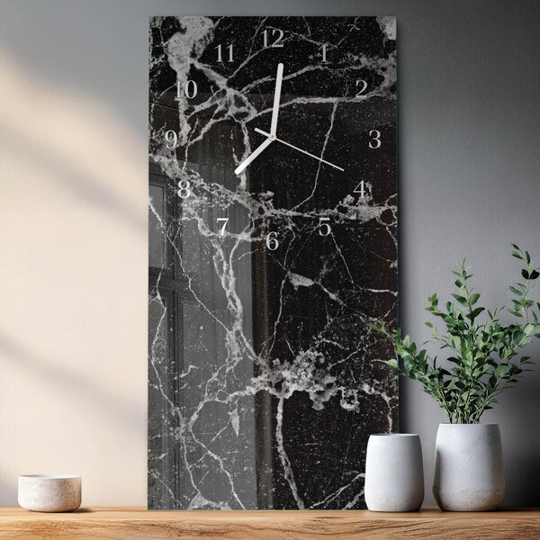 Skleněné hodiny vertikální Vzor zsppb-30x60-00091067