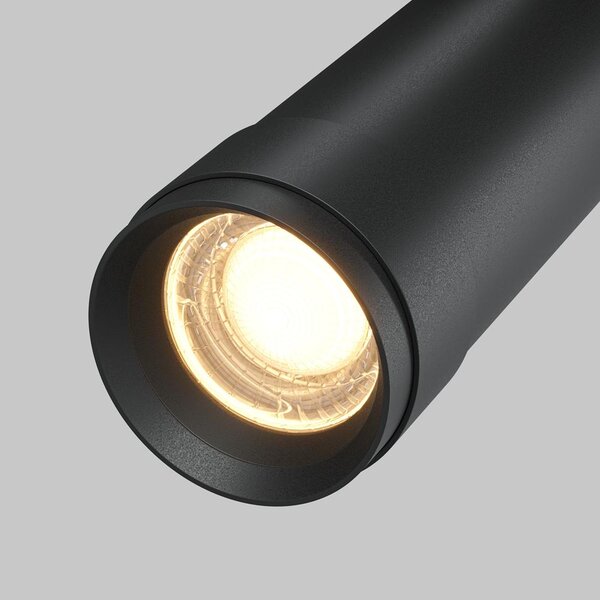 Maytoni Moderní stropní LED svítidlo FOCUS ZOOM, 12W, v. 16,4 cm Barva: Bílá, Teplota světla: 4000K - denní bílá