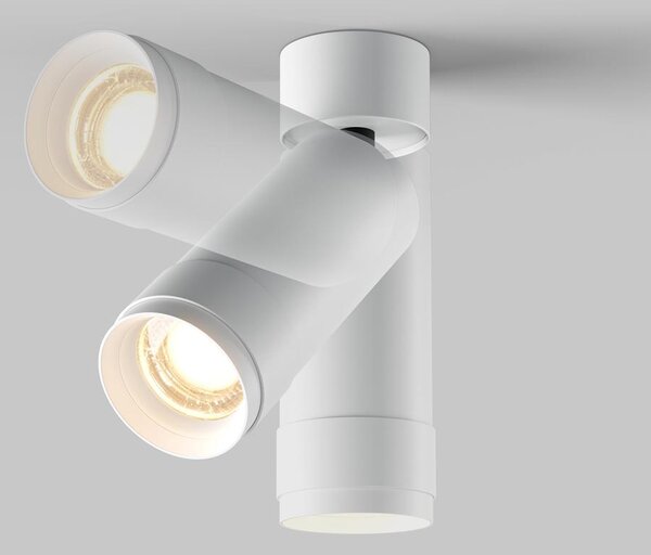 Maytoni Moderní stropní LED svítidlo FOCUS ZOOM, 12W, v. 16,4 cm Barva: Černá, Teplota světla: 4000K - denní bílá