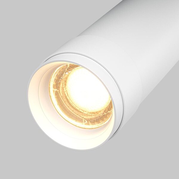Maytoni Moderní stropní LED svítidlo FOCUS ZOOM, 12W, v. 16,4 cm Barva: Černá, Teplota světla: 4000K - denní bílá