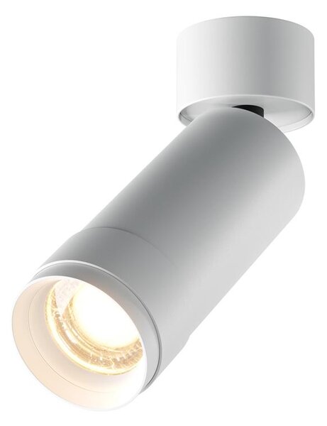 Maytoni Moderní stropní LED svítidlo FOCUS ZOOM, 12W, v. 16,4 cm Barva: Černá, Teplota světla: 4000K - denní bílá