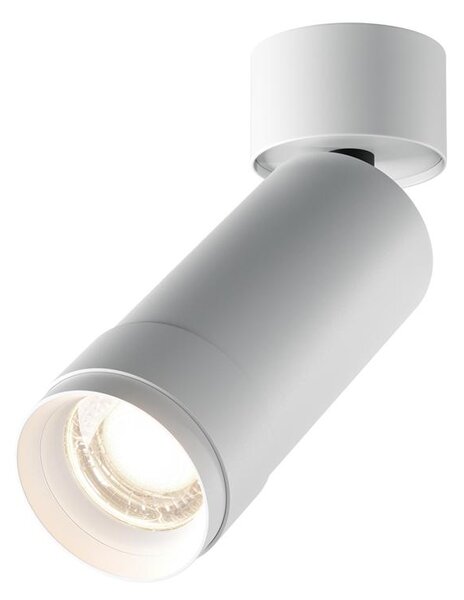 Maytoni Moderní stropní LED svítidlo FOCUS ZOOM, 12W, v. 16,4 cm Barva: Černá, Teplota světla: 4000K - denní bílá