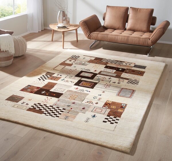 ORIENTÁLNÍ KOBEREC, 80/300 cm béžová Cazaris - Orientální koberce